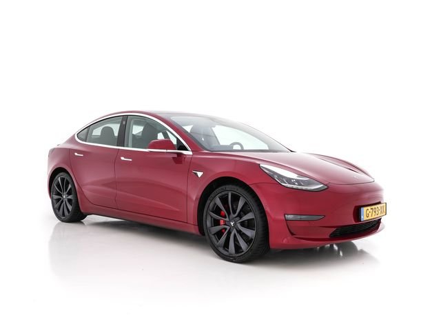 Tesla Model 3 Performance 75 kWh AWD [ Phase-3 ] (INCL-BTW) Aut. *PANO | PILOTE AUTOMATIQUE | ENTIÈREMENT LED | CUIR NAPPA | COCKPIT NUMÉRIQUE | ADAPT.CRUISE | SANS CLÉ | VUE PANORAMIQUE | DAB | APP-CONNECT | PACK MÉMOIRE | ASSISTANCE DE VOIE | SIÈGES SPORT | 20″ALU*