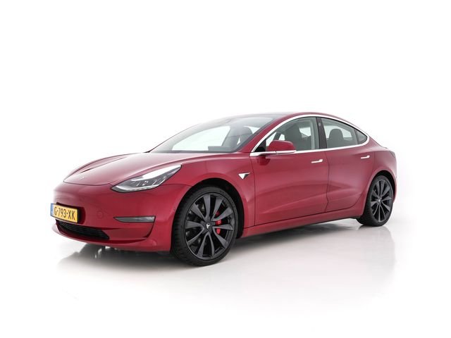 Tesla Model 3 Performance 75 kWh AWD [ Phase-3 ] (INCL-BTW) Aut. *PANO | PILOTE AUTOMATIQUE | ENTIÈREMENT LED | CUIR NAPPA | COCKPIT NUMÉRIQUE | ADAPT.CRUISE | SANS CLÉ | VUE PANORAMIQUE | DAB | APP-CONNECT | PACK MÉMOIRE | ASSISTANCE DE VOIE | SIÈGES SPORT | 20″ALU*