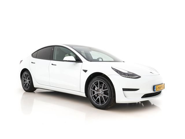 Tesla Model 3 Standard RWD Plus 60 kWh [ 3-Fase ] (INCL-BTW) Aut. *PANO | PILOTE AUTOMATIQUE | CUIR NAPPA ENTIÈREMENT UTILISÉ | SANS CLÉ | LED ENTIÈREMENT UTILISÉ | PACK MÉMOIRE | VUE PANORAMIQUE | DAB | CONNEXION À L’APPLICATION | COCKPIT VIRTUEL | ASSISTANCE AU SUIVI DE LA VOIE | SIÈGES CONFORT | 18″ALU*
