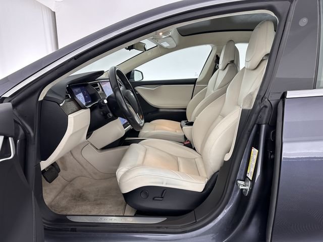Tesla Model S 100D AWD [ 3-Fase ] (INCL-BTW) *PANO | CUIR NAPPA ENTIÈREMENT | PILOTE AUTOMATIQUE | SUSPENSION PNEUMATIQUE | LED ENTIÈREMENT | ADAPT.CRUISE | SANS CLÉ | PACK MÉMOIRE | VUE PANORAMIQUE | COCKPIT NUMÉRIQUE | SIÈGES CONFORT | 19 » ALU*