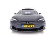Tesla Model S 235 Kw Base [ 3-Fase ] (INCL-BTW) *PANO | PILOTE AUTOMATIQUE | SANS CLÉ | ENTIÈREMENT LED | 1/2-LEDER | NAVI-FULLMAP | SURROUND-VIEW | APP-CONNECT | LANE-ASSIST | VIRTUAL-COCKPIT | DAB | SIÈGES SPORT | 19″ALU