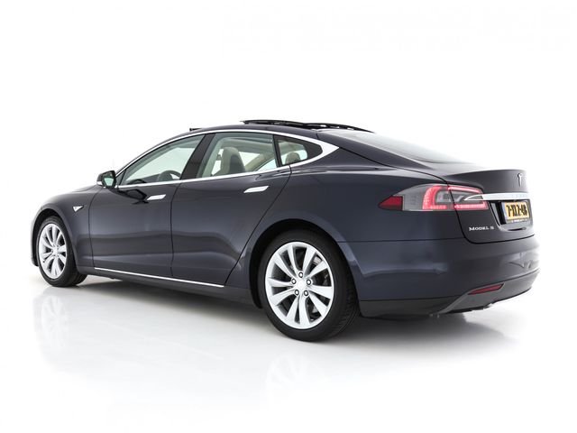 Tesla Model S 85 Base Tech-Pack Sound-Studio-Package [3-Fase] (INCL-BTW) *SUPERCHARGE GRATUITE* *PANO | SANS CLÉ | VOLLEDER | NAVI-FULLMAP | FULL-LED | CAMÉRA | DAB | CRUISE | SIÈGES CONFORT | 19″ALU*