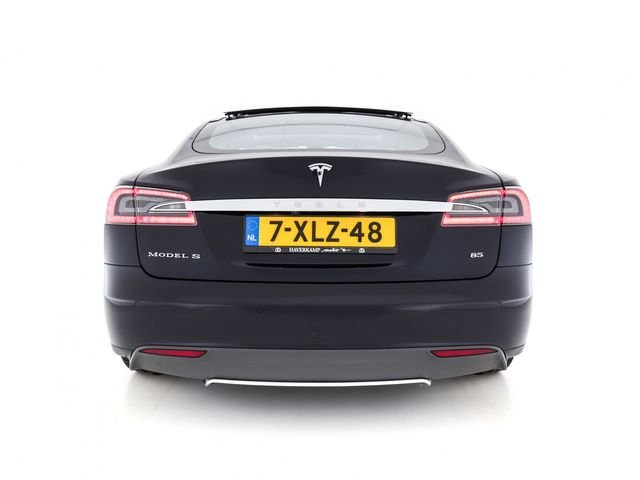 Tesla Model S 85 Base Tech-Pack Sound-Studio-Package [3-Fase] (INCL-BTW) *SUPERCHARGE GRATUITE* *PANO | SANS CLÉ | VOLLEDER | NAVI-FULLMAP | FULL-LED | CAMÉRA | DAB | CRUISE | SIÈGES CONFORT | 19″ALU*