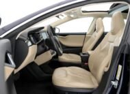 Tesla Model S 85 Base Tech-Pack Sound-Studio-Package [3-Fase] (INCL-BTW) *SUPERCHARGE GRATUITE* *PANO | SANS CLÉ | VOLLEDER | NAVI-FULLMAP | FULL-LED | CAMÉRA | DAB | CRUISE | SIÈGES CONFORT | 19″ALU*
